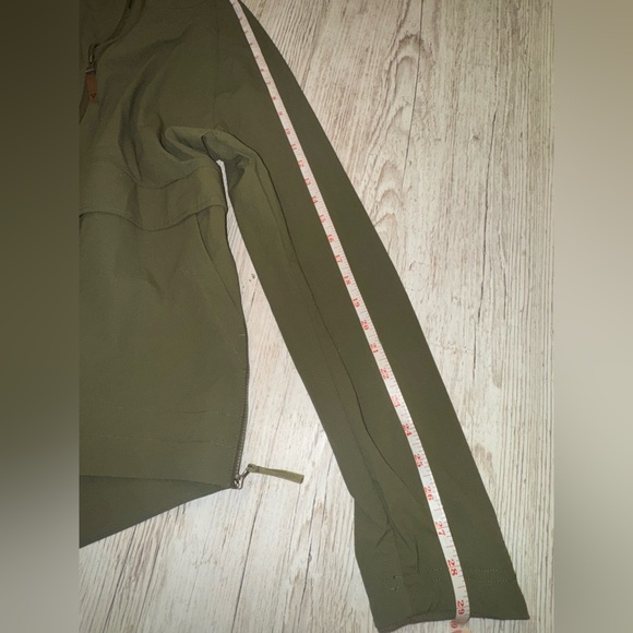 Life Integrity Earth LIV Emma Pullover Half Zip Hoodie Rain Jacket Green L - Picture 8 of 14